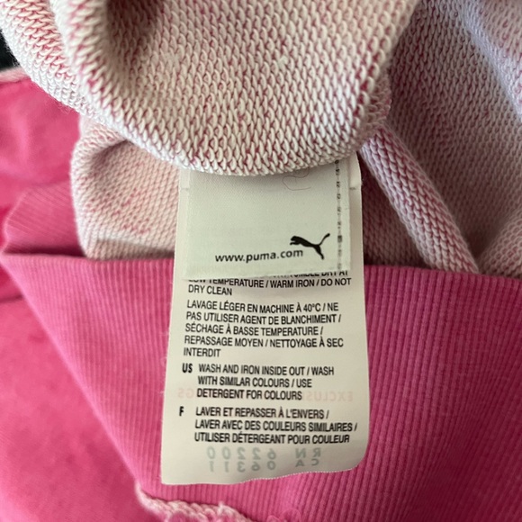 Women’s Puma Pink and Gray Sweatshirt - Picture 6 of 7